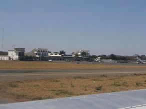 Arriv&eacute;e &agrave; l'a&eacute;roport