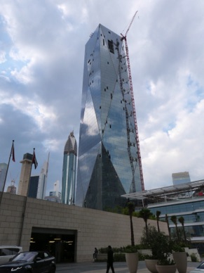 en sortant du restaurant ....