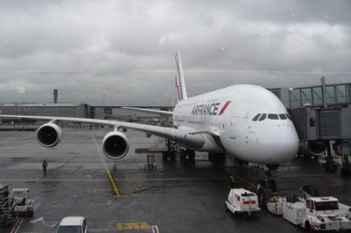 Me voil&agrave; pr&ecirc;te &agrave; tester l'A380 d'Air France !